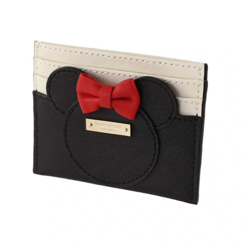 Kate Spade x Disney Minnie Mouse Card Case NWT